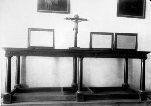 Mesa de altar de la Canonización de San Diego, Vicente Moreno, Archivo Moreno, IPCE, Ministerio de Educación, Cultura y Deporte