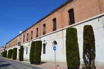 Fachada del Cuartel de Lepanto, lugar donde estuvo el Colegio de Bernardos. Fotografía José Antonio Perálvarez