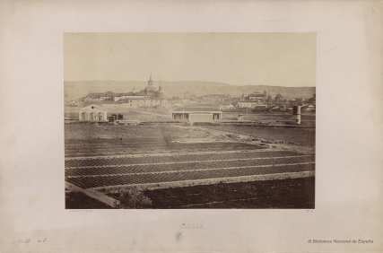 Vista de Alcalá. Fotografía de Jean Laurent (ca 1860) BNE
