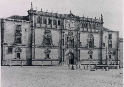 Colegio Mayor de San Ildefonso. Fotografía de Hauser y Menet (1891)