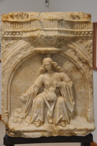 Prudencia, devuelta por el Museo de la Encarnación de Arte Sacro de Corella a cambio de una réplica.